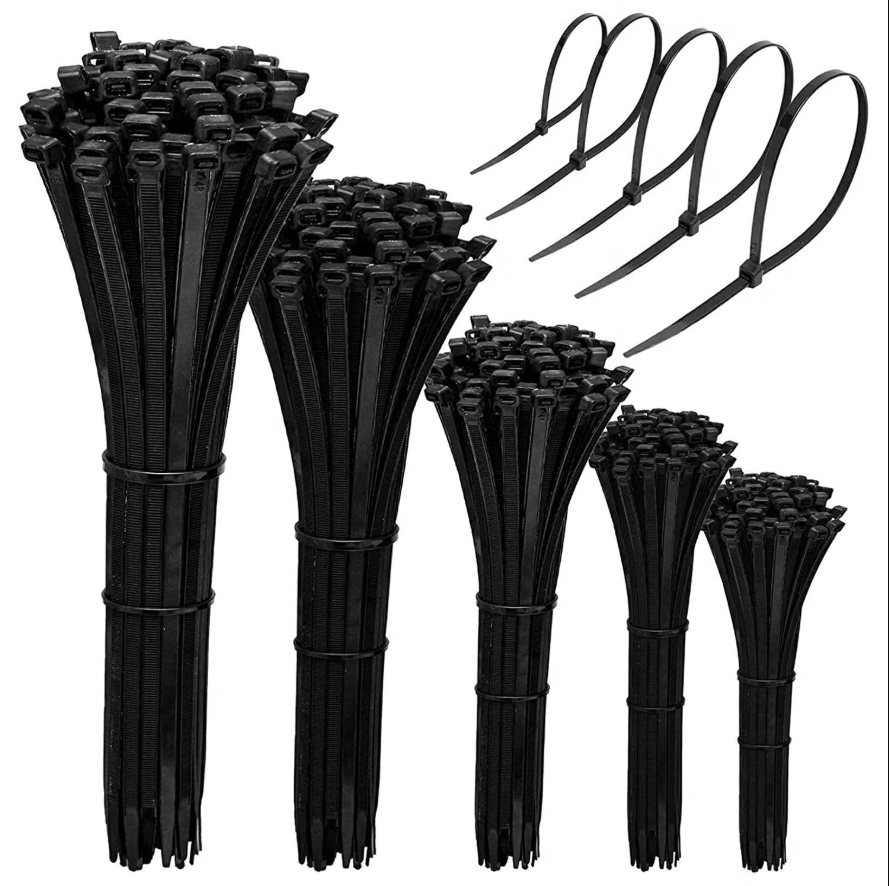 PVC Black Industrial Cable Ties - INDUSCO - Image 2